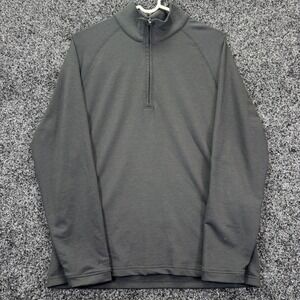 Bonobos Golf Mens Slim Fit Quarter Zip Pullover Black Sm Performance Mock Neck